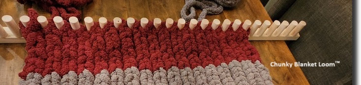 Chunky Blanket Loom - Standard Size - Beginner Level - Online Tutorials