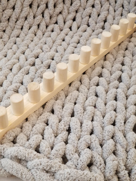 Magic Tool for Making Chunky Knit Blankets