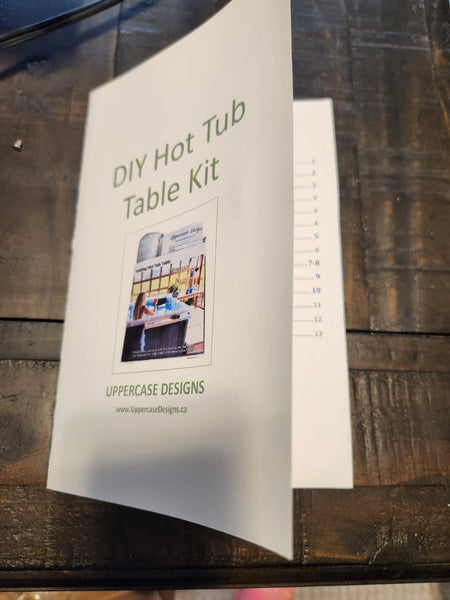 Folding Hot Tub Table Kit - Protect your Phone with this Hot Tub Table