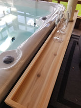 Load image into Gallery viewer, Hot Tub Table - Custom Size Longer - ***NEW*** - Uppercase Designs in Wood - 1-888-860-7735
