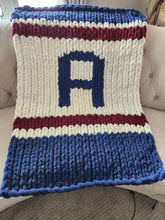 Load image into Gallery viewer, Chunky Blanket with Initials
