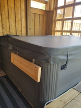 Load image into Gallery viewer, Hot Tub Table - Longest Size in inventory - Uppercase Designs in Wood - 1-888-860-7735
