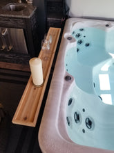 Load image into Gallery viewer, Hot Tub Table - Longest Size in inventory - Uppercase Designs in Wood - 1-888-860-7735
