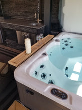 Load image into Gallery viewer, Hot Tub Table - Longest Size in inventory - Uppercase Designs in Wood - 1-888-860-7735
